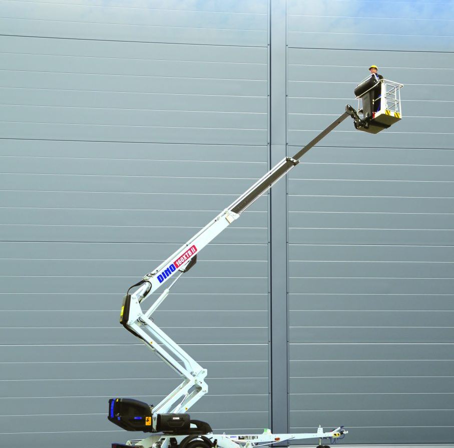 Tilhengerlift, knekkarm el/batteri arb.h <16m